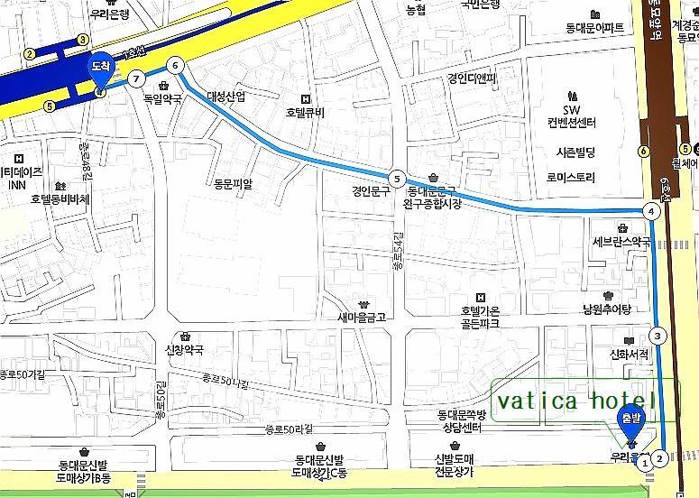 Vatica Hotel Dongdaemun Seoul Eksteriør bilde